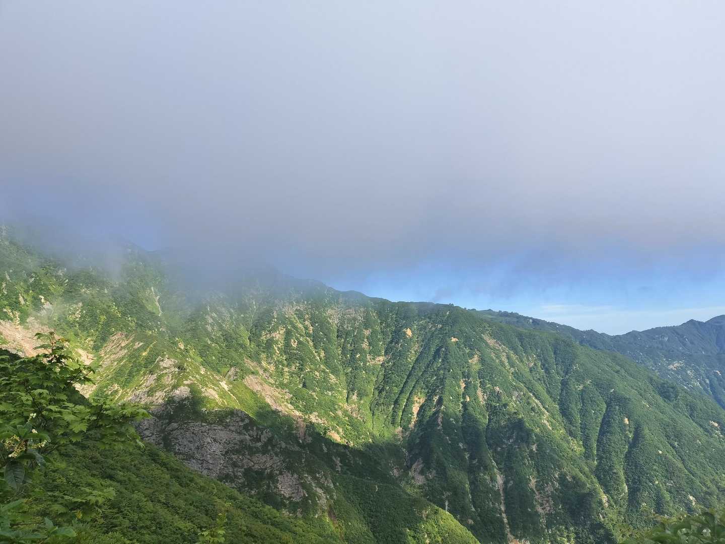 長坂登ってくると、素敵な景色が。