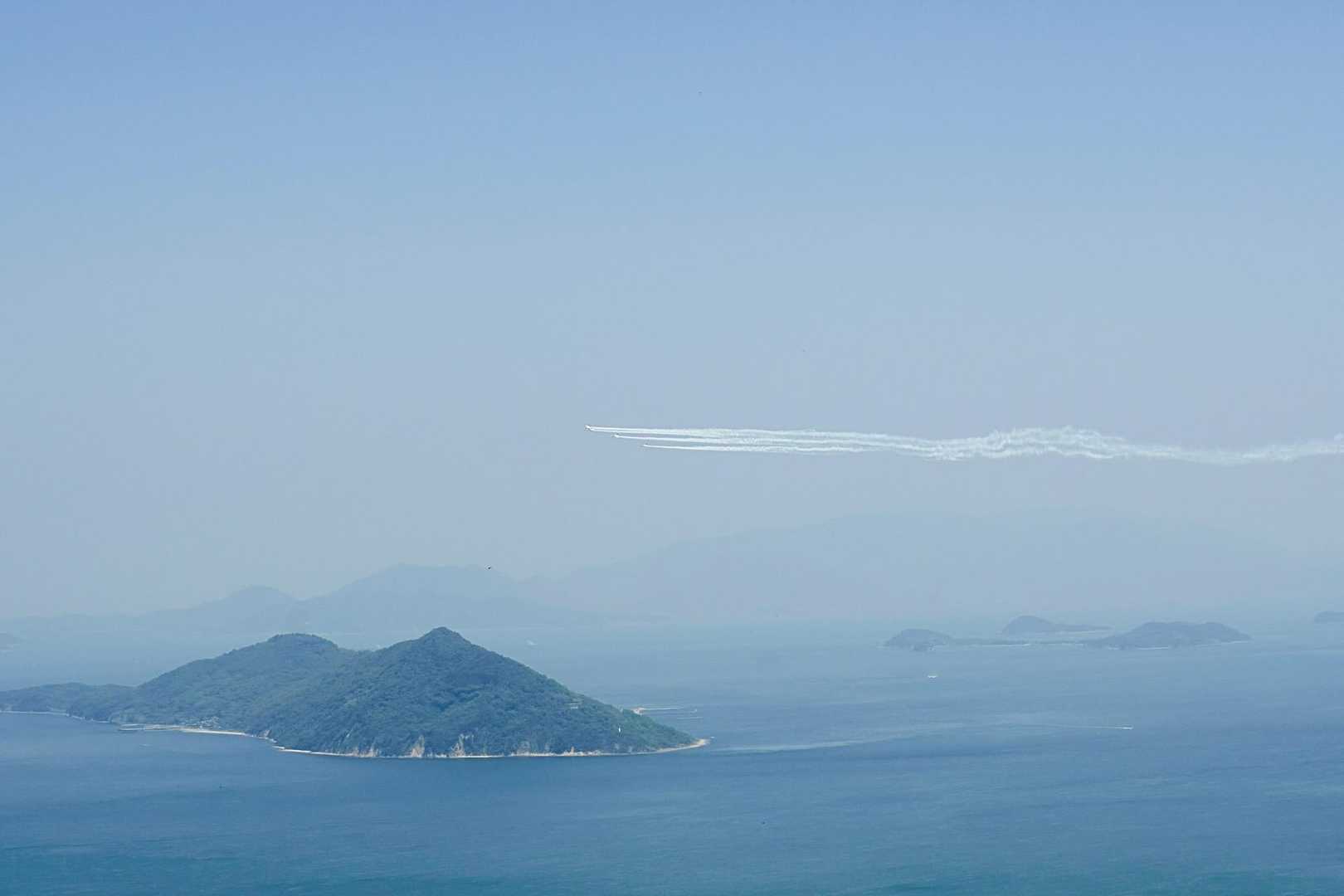 ブルーインパルスが見れました😆