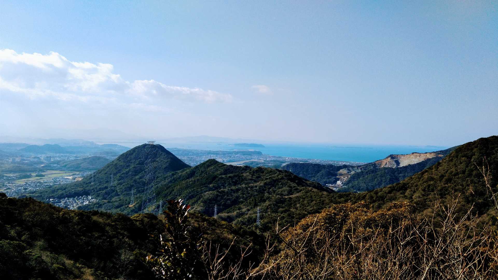 山頂からの景色です🎶