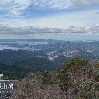 山頂2回目です。