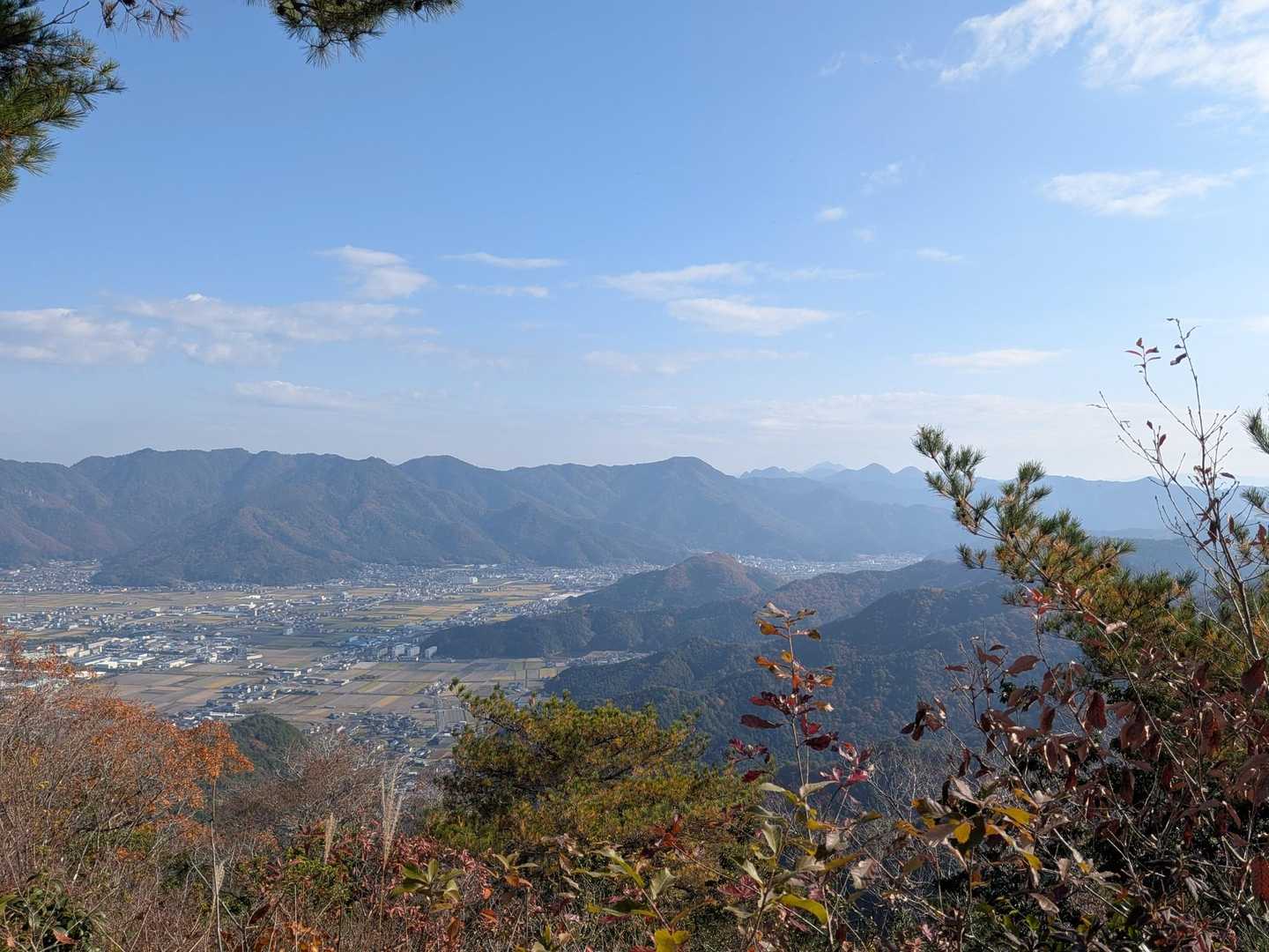 東
三尾山方面