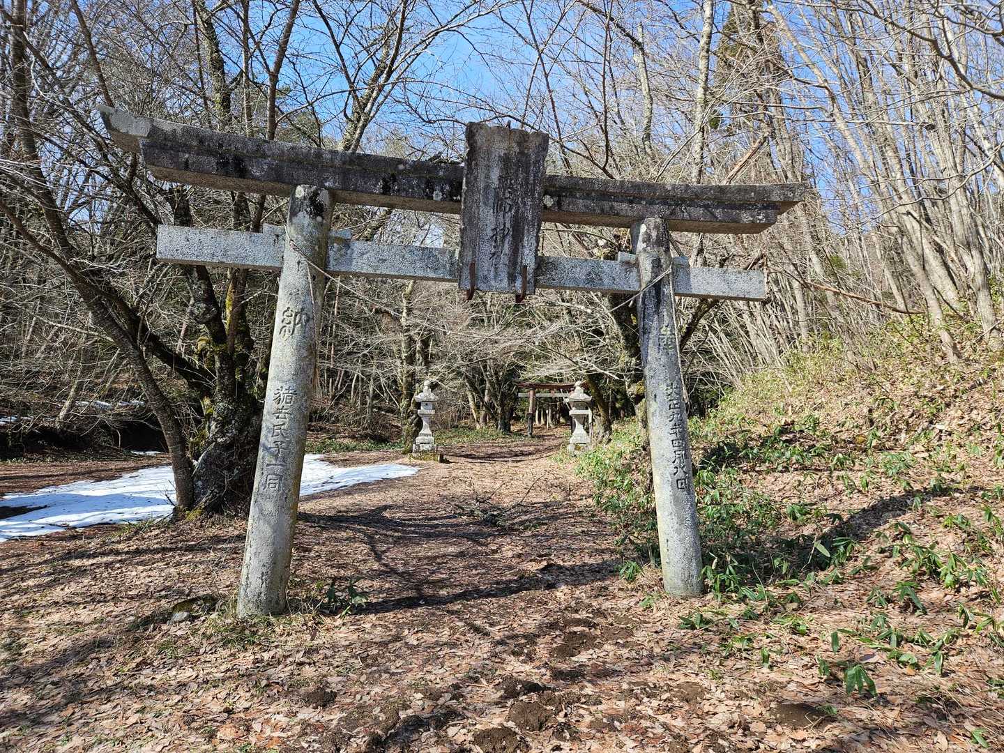太田薬師の鳥居
