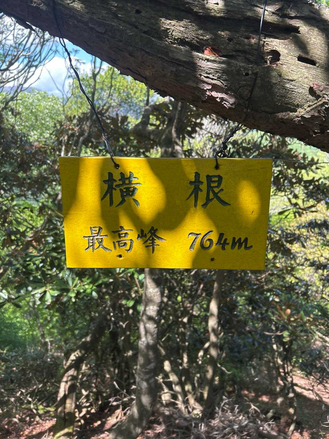 横根最高点