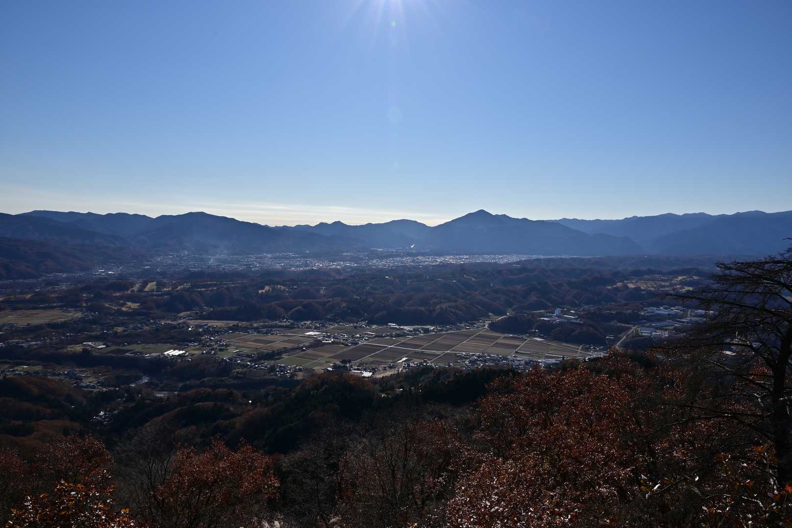 武甲山も良く見えて最高の長めです。
