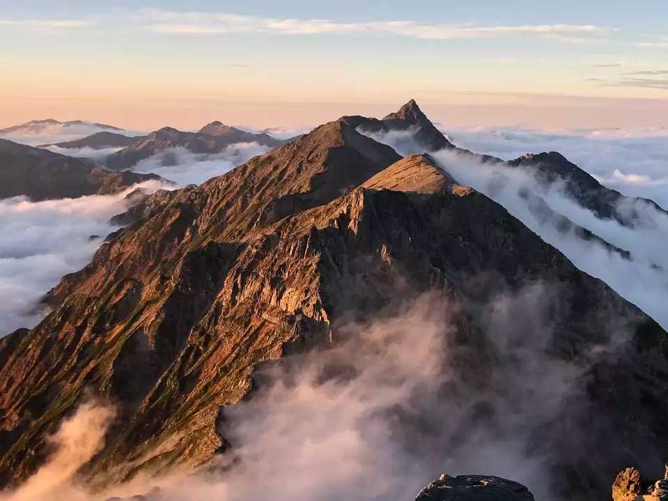北穂高岳の写真