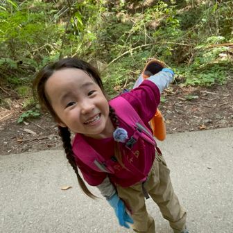 駄々っ子が嘘の様に笑顔になった
【文殊東尾根】（通称寺谷ハード）は
とても魅力的でした✨
