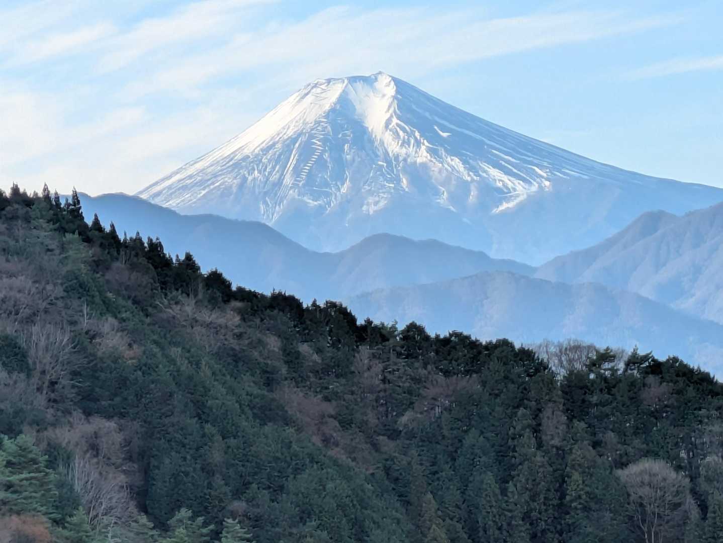 展望地
ちょっとお空が白い