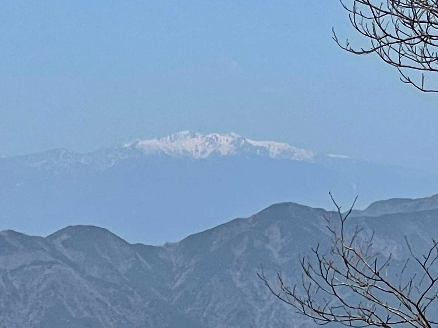 空木岳アップ
