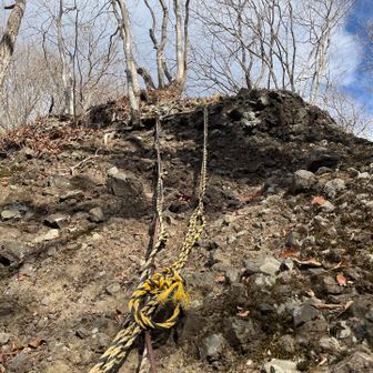 トラロープ鎖場⛓️
