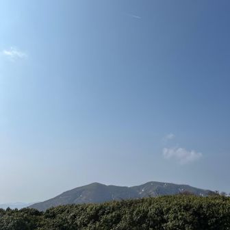 他の山々も綺麗🤩写真撮りながら休憩🤳