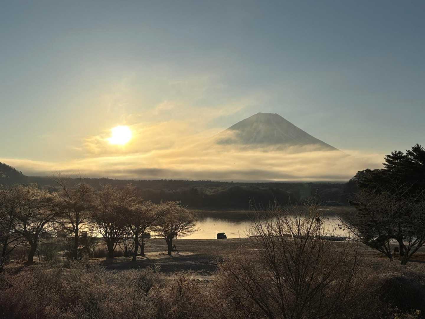 段々富士山が見えてきた👀