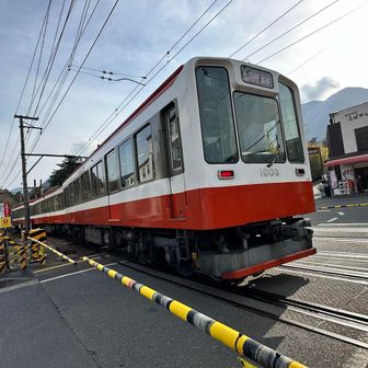 小田原までバスで行こうと思ったけど、ちょうど良いバスがなくて
強羅までのバスに乗りました
