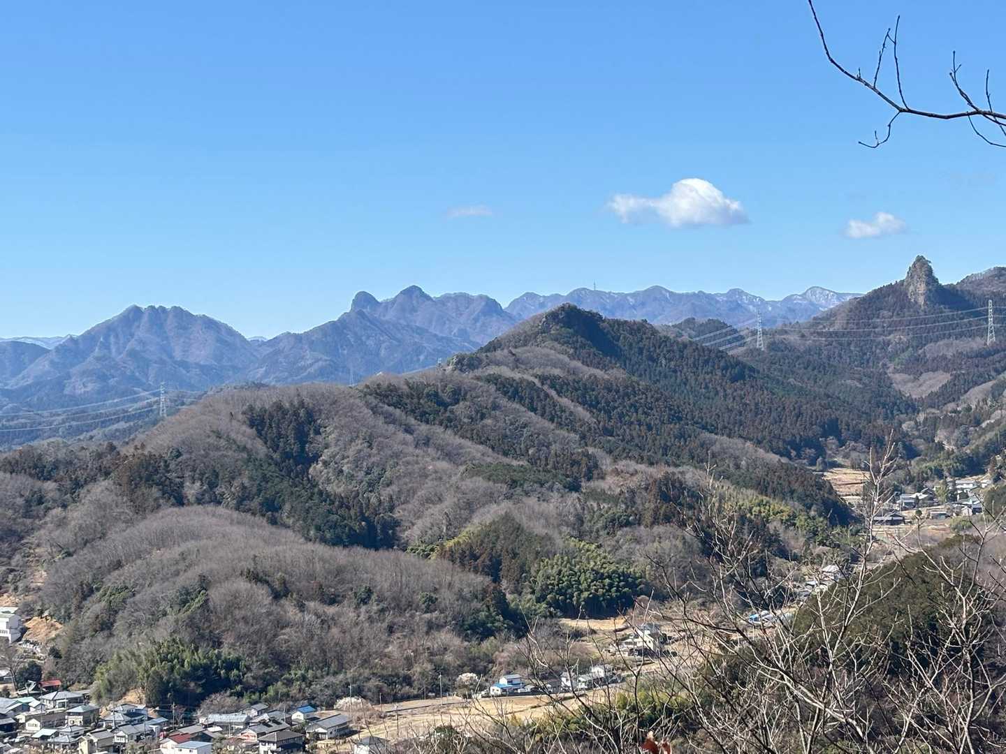 鹿岳、四ッ又方面