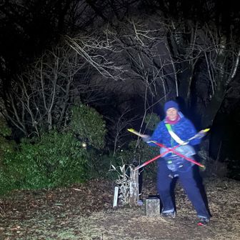 城山三角点、いつの間にか今年30回