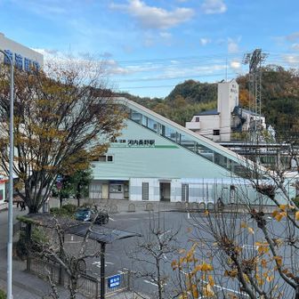河内長野駅に到着
開発で旧道は残っておらず、ここが東高野街道と西高野街道の合流点かつ高野街道の起点になるようです