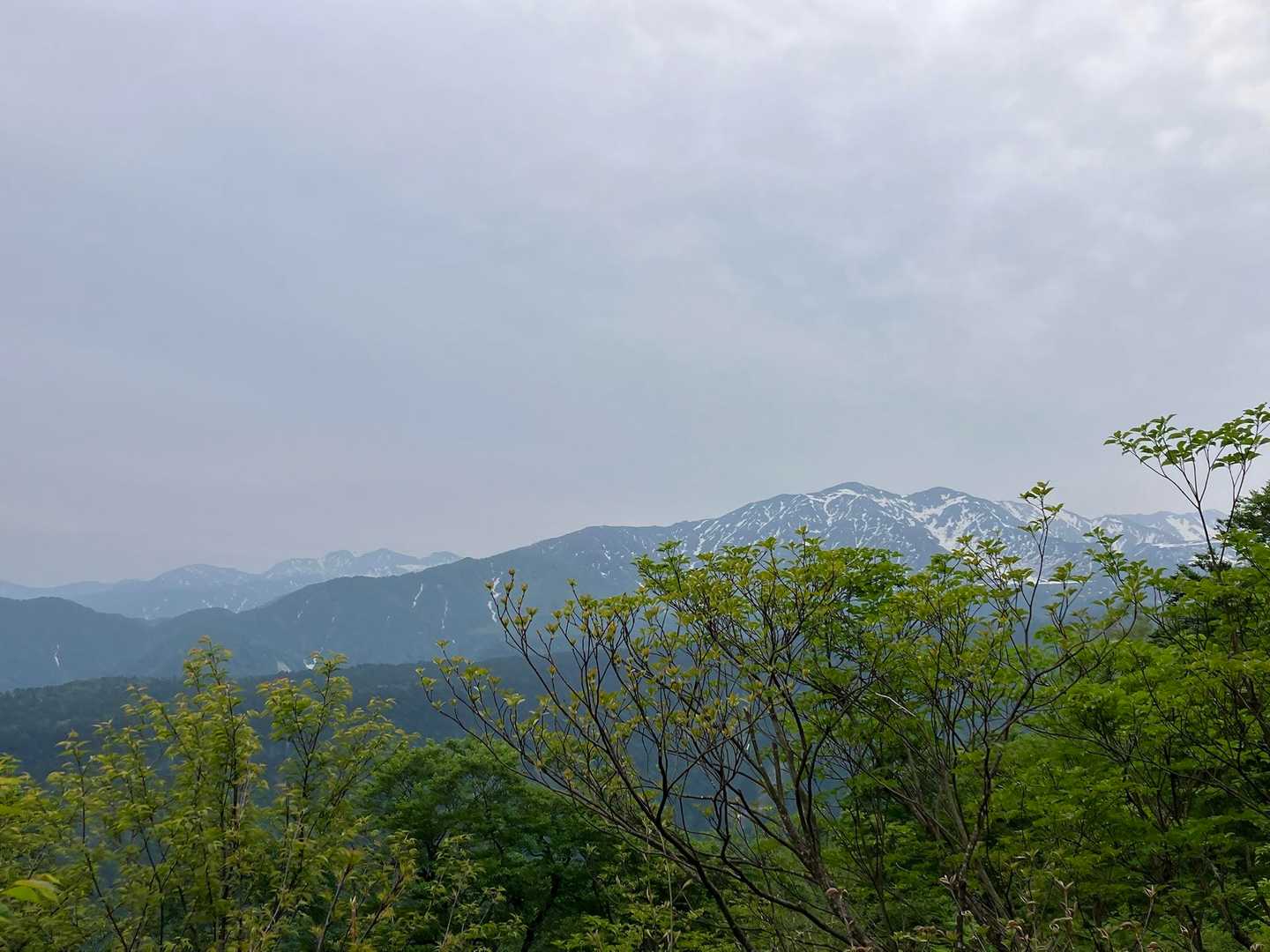 大日岳が見えてきた