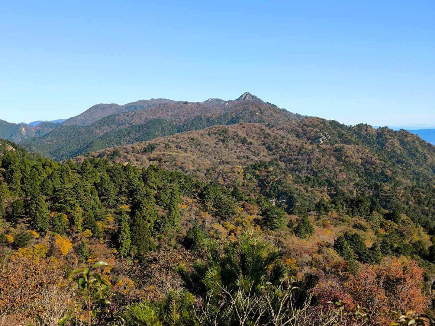 御在所岳や鎌ヶ岳　等