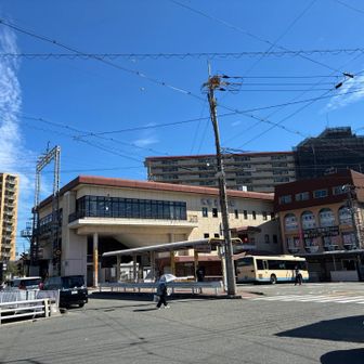 逆瀬川駅に到着。本日はここまで^ ^お疲れ様でした。