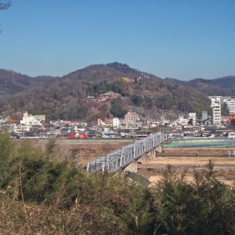 渡良瀬橋と織姫神社