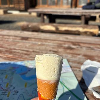 珍しくアイス食べちゃいました