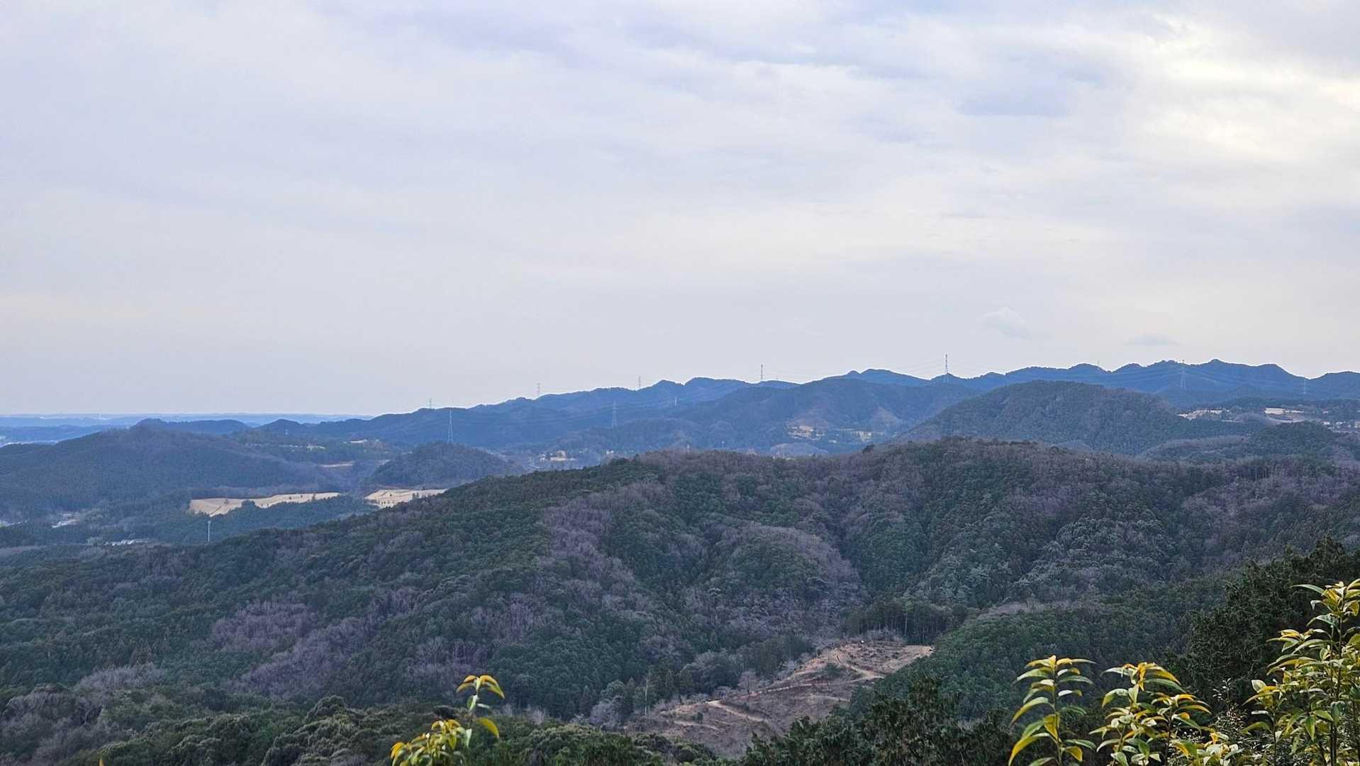 越生駅-大観山-根っこ山-大高取山-桂木山 周回コースの写真