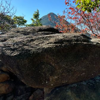 奇岩からの近江富士