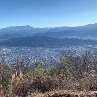 南アルプスも雲なし👍
