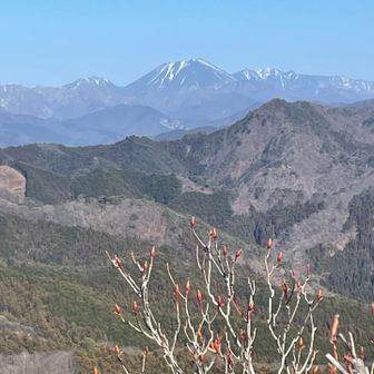 北側　男体山は綺麗です