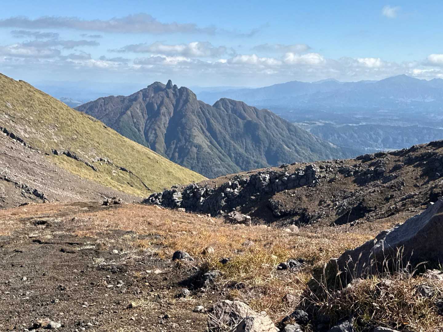 中岳-砂千里登山口 往復コースの写真