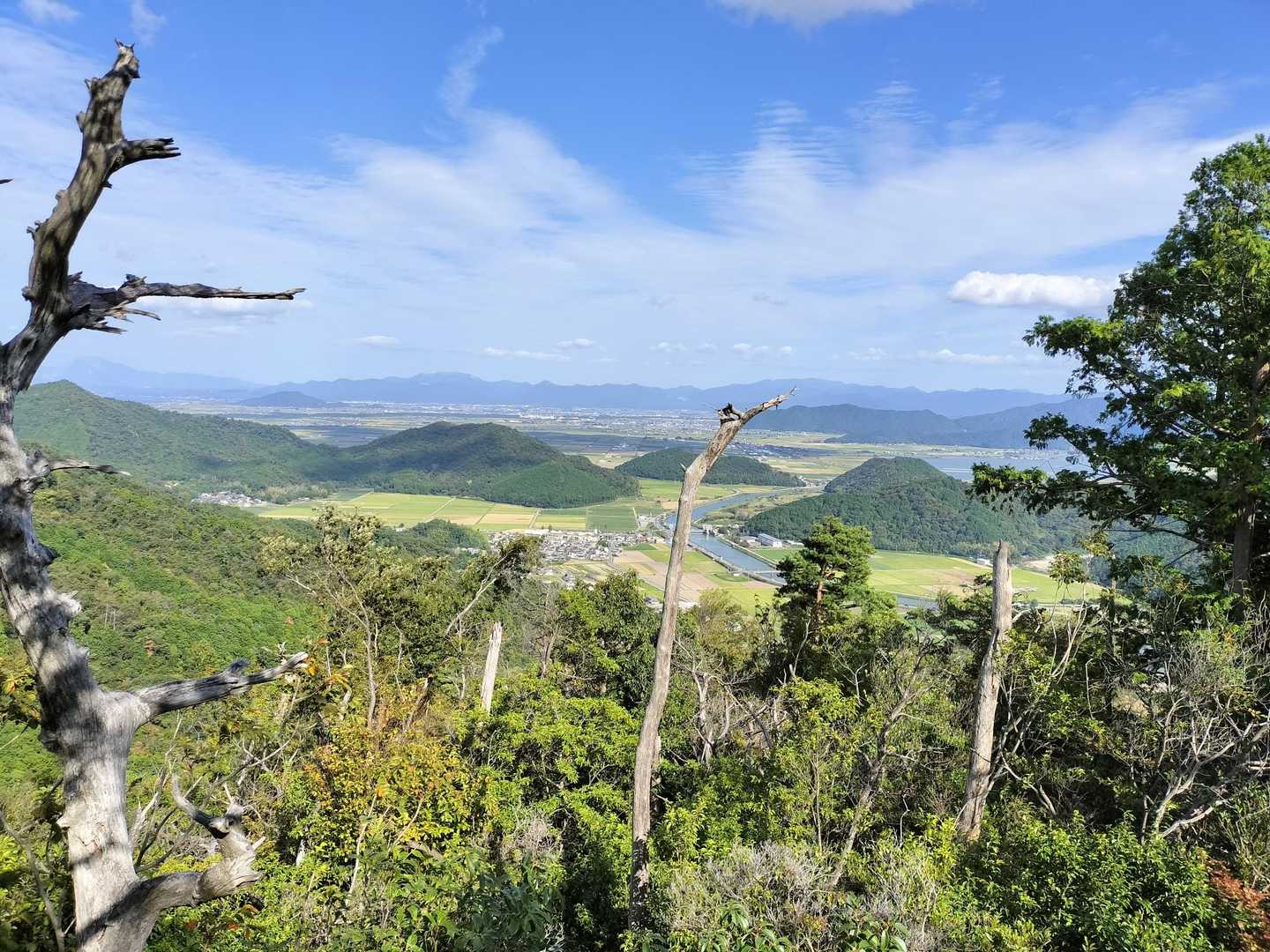 長命寺山-奥島山 往復コースの写真