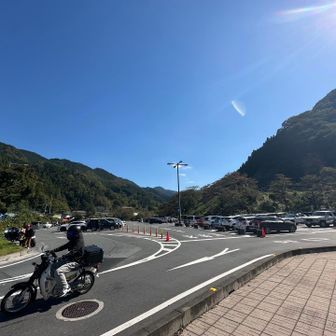 大盛況な道の駅
バイカー多し