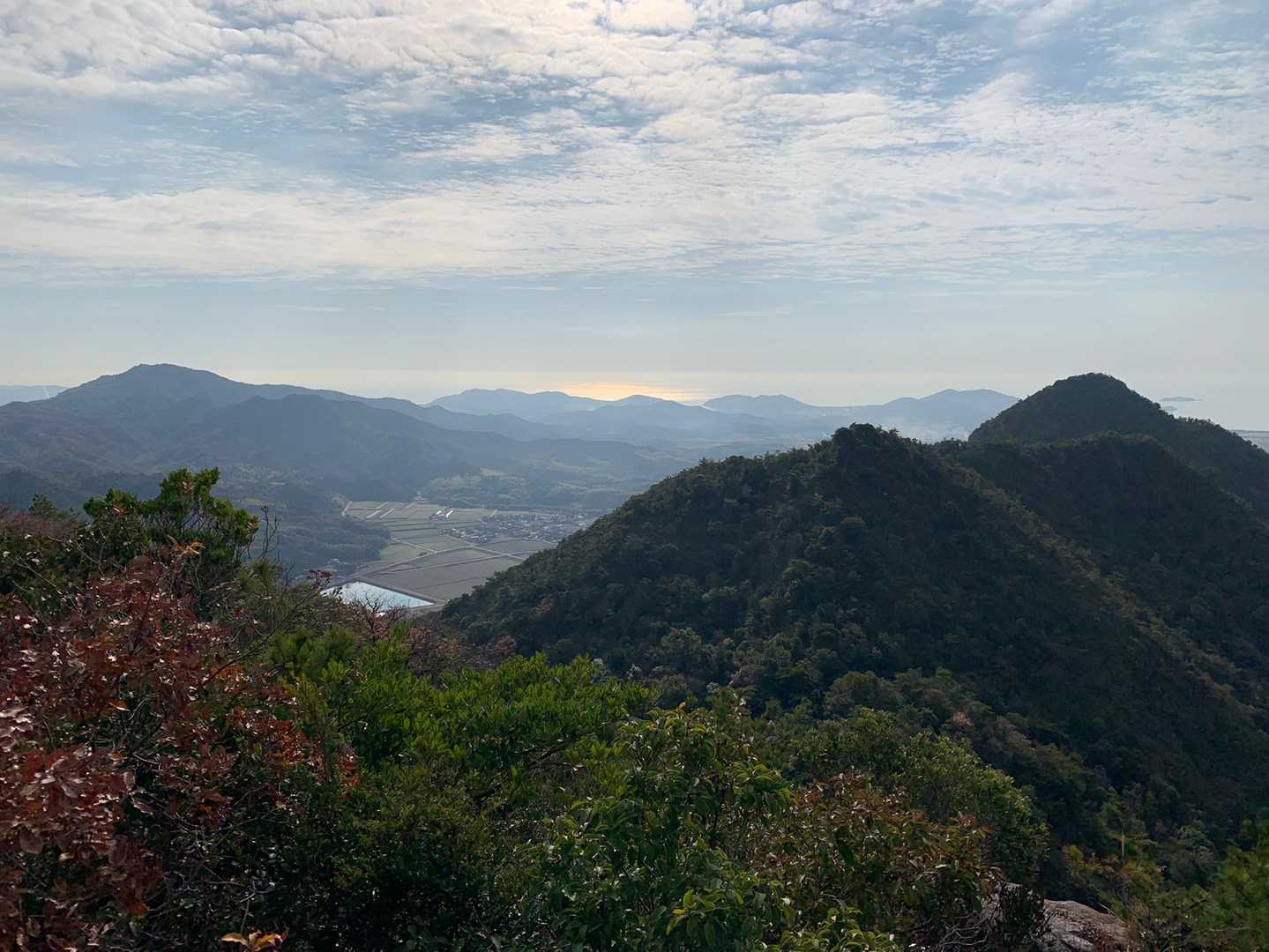 亀山登山口-火の山-火の山登山口-梅ノ木峠 周回コースの写真