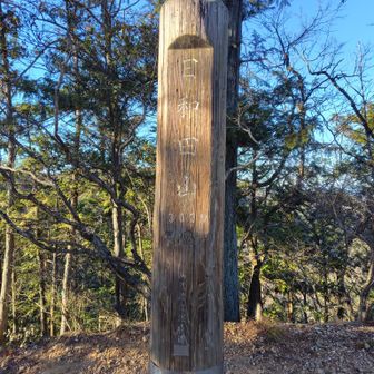 日和田山登頂🌈午後2時26分。標高305m✨