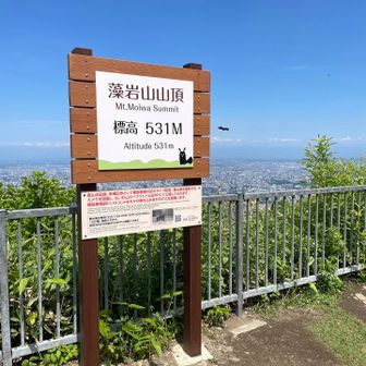 藻岩山山頂🙌