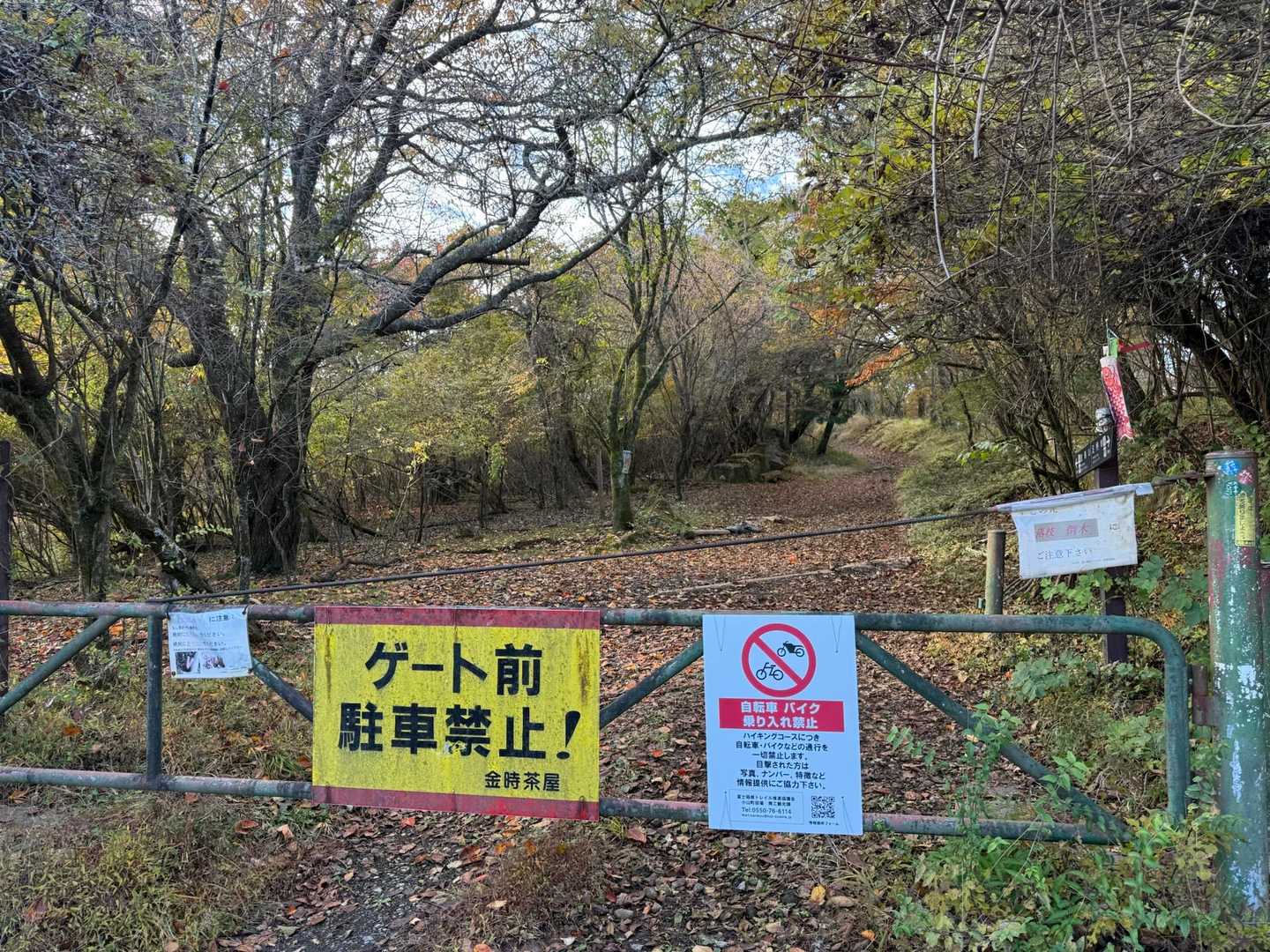 ゲートまですぐ🚧