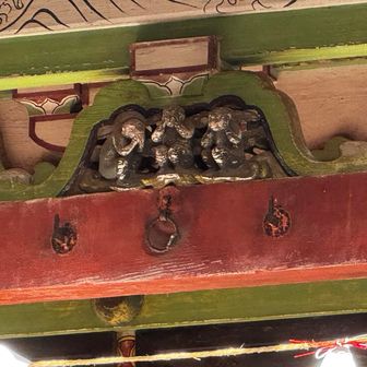 筑波山神社の三猿