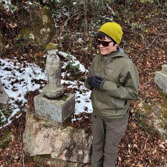 帽子がお揃い笑笑