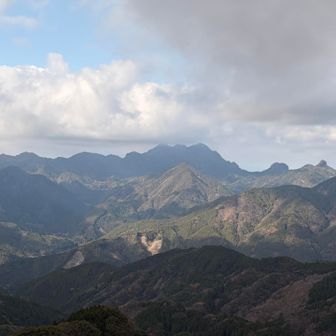 英彦山が見える