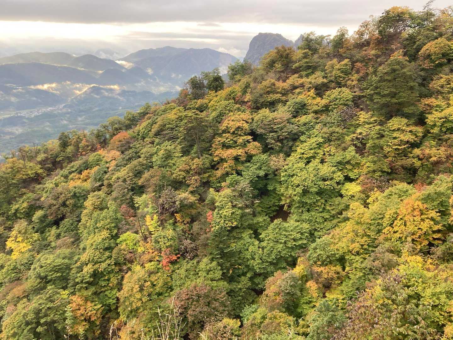 白雲山登山口-大のぞき-妙義山 縦走コースの写真