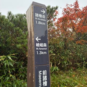 前諸檜に到着！