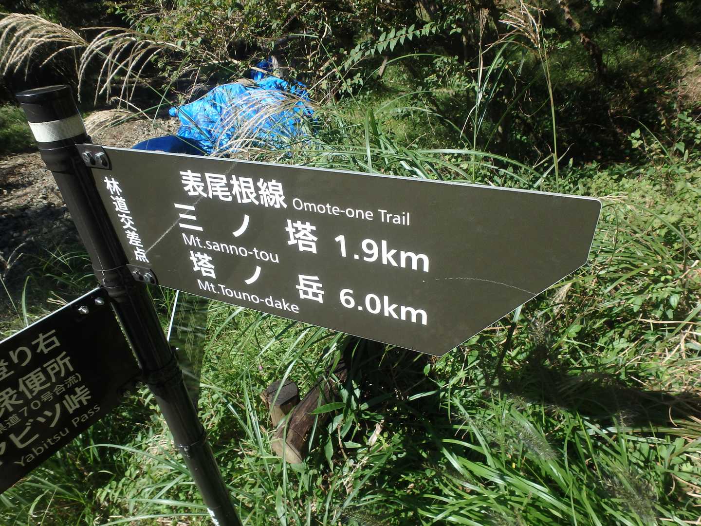 今日は三ノ塔まで
塔ノ岳は行きません