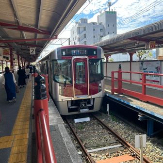 電車に乗る