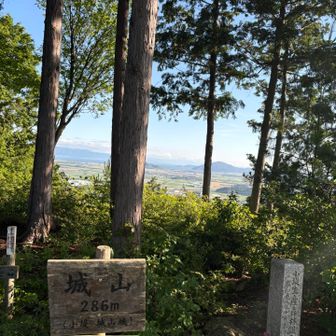 苦労した分、城山に着いた時は嬉しかった✌️