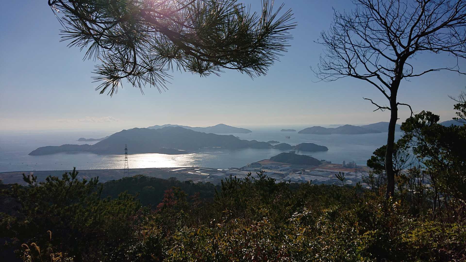 海がキラキラ