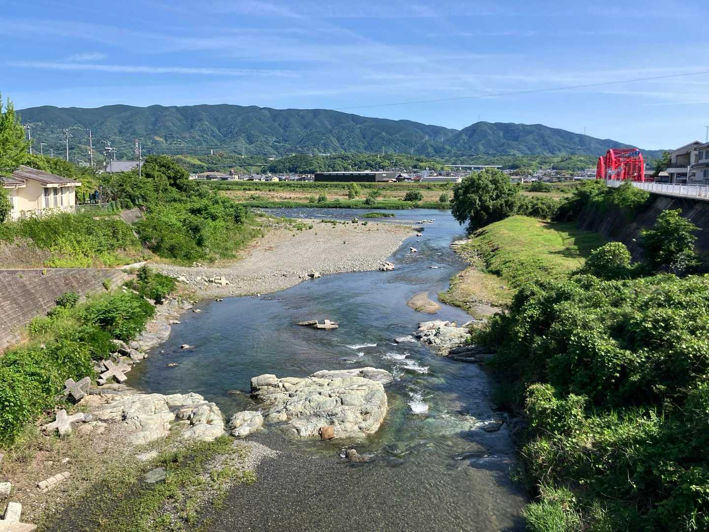 丹生橋から槇尾山方面