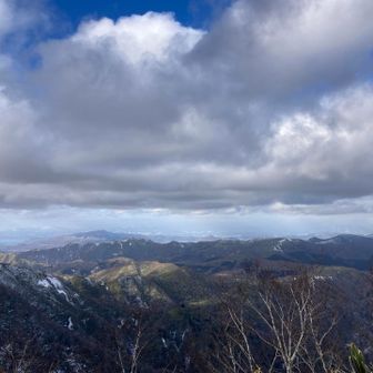 後方羊蹄山は裾の方だけ．