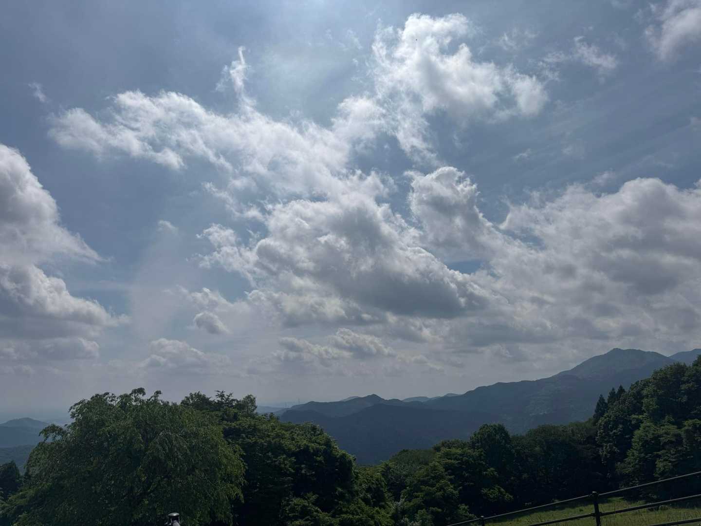 すでに景色がいいです