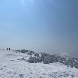 あと少しで山頂