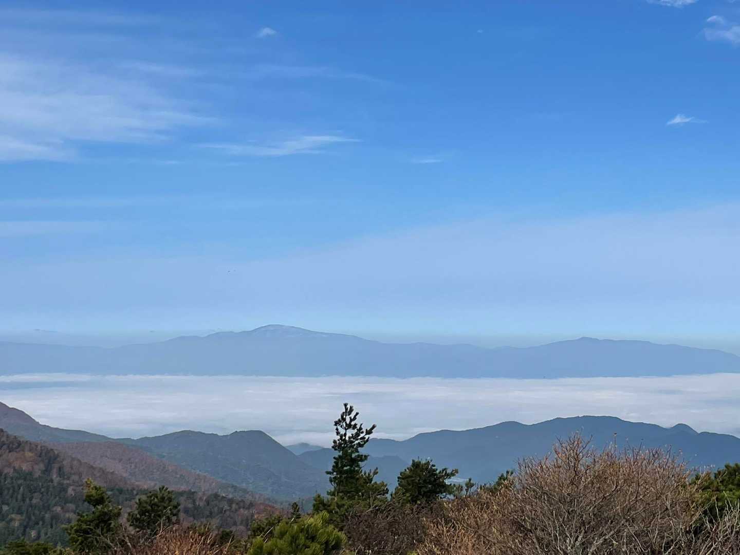 名号峰 往復コースの写真