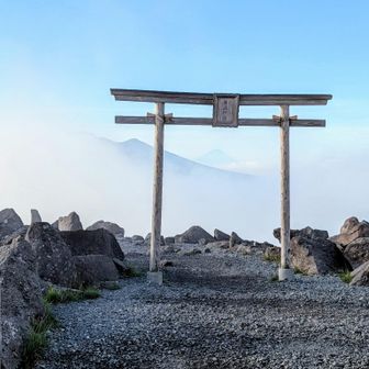 鳥居越しの富士山🗻
相当粘ったが…
ベターショット📷️